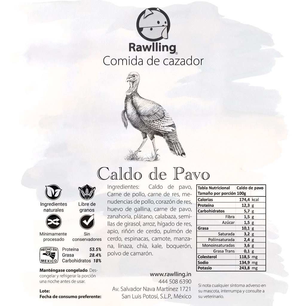 Caldo de Pavo